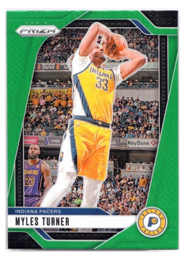 2024-25 Panini Prizm Base Set Myles Turner #115 card
