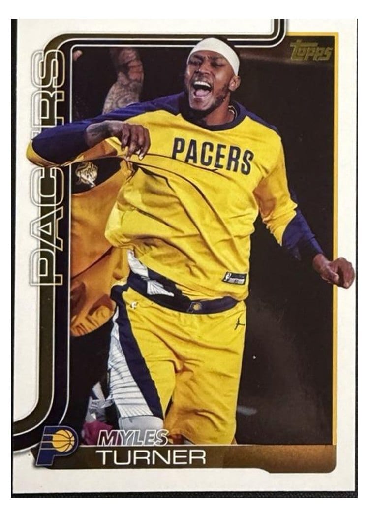 2025-26 Topps Base Set Myles Turner #49 card
