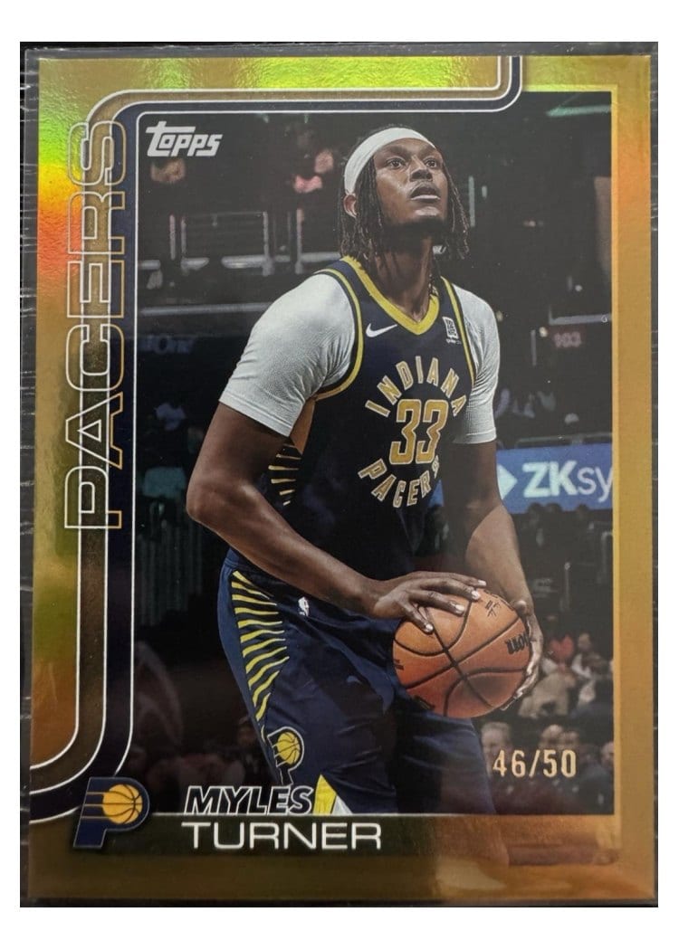 2025-26 Topps Base Set Myles Turner #49 card