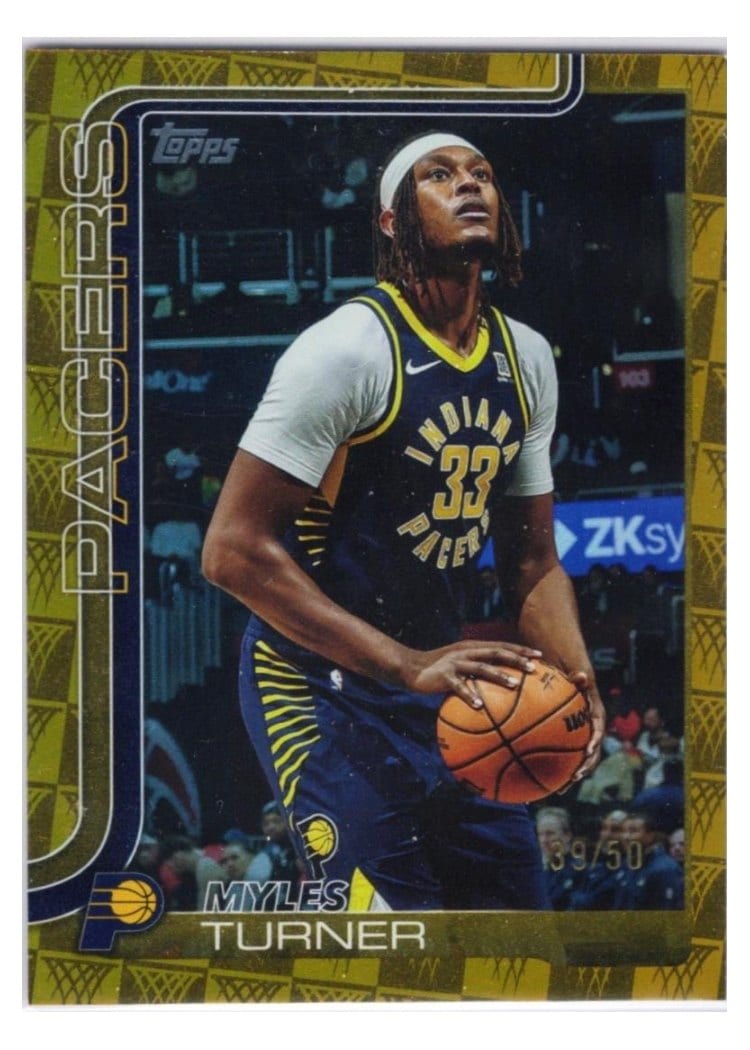 2025-26 Topps Base Set Myles Turner #49 card