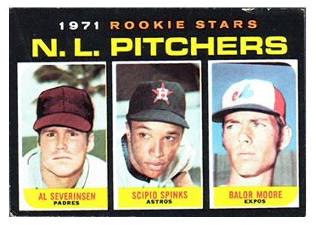 1971 Topps N.L. Pitchers 1971 Rookie Stars #747 card
