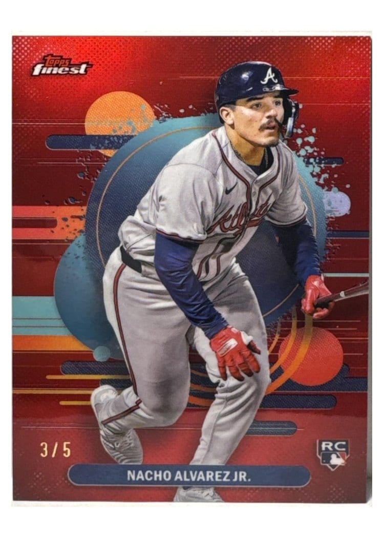 2025 Finest Base Set Nacho Alvarez Jr. #140 card