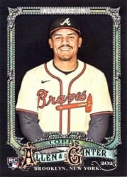 2025 Topps Allen & Ginter X Base Set Nacho Alvarez Jr. #201 card