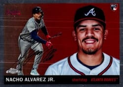 2025 Topps Chrome Platinum Base Set Nacho Alvarez Jr. #220 card