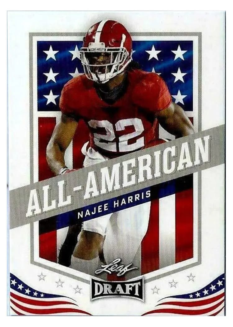 2021 Leaf Draft Najee Harris #45 card