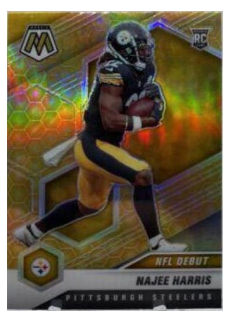 2021 Panini Mosaic Najee Harris #252 card