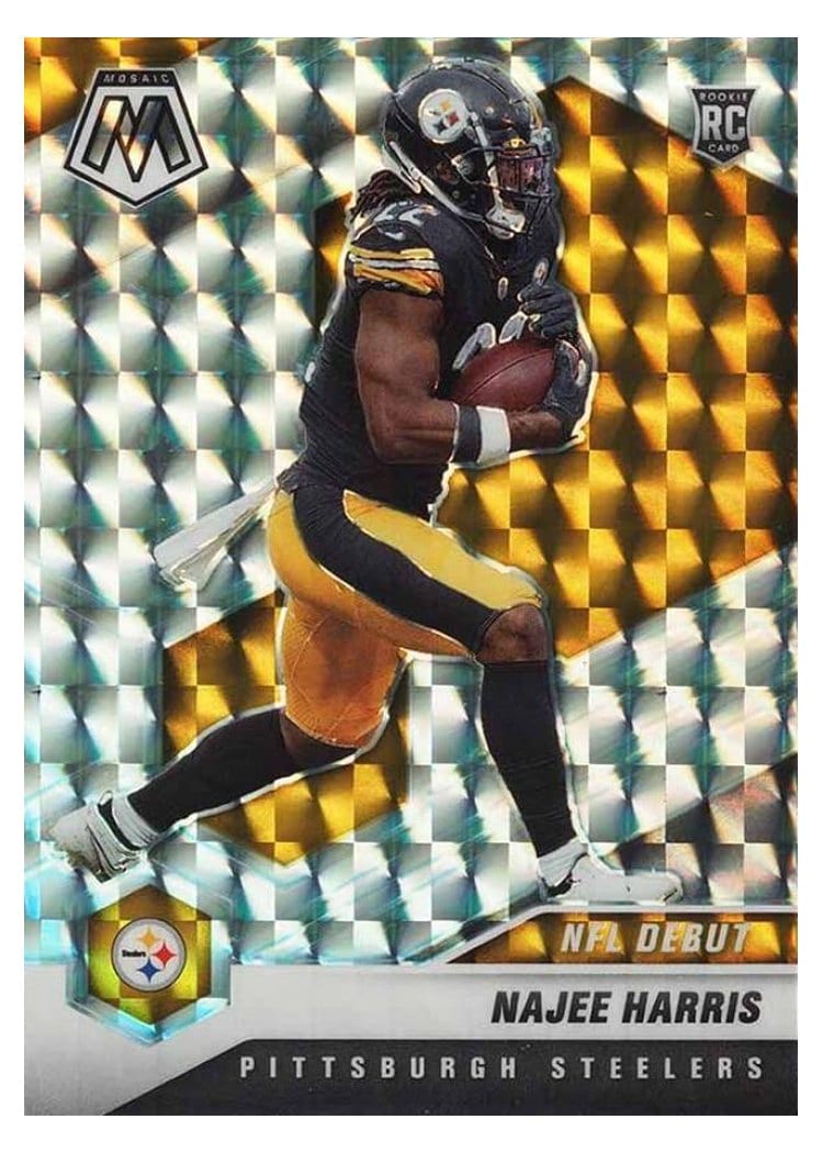 2021 Panini Mosaic Najee Harris #252 card
