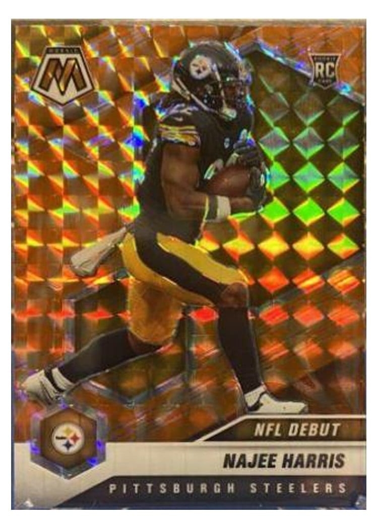 2021 Panini Mosaic Najee Harris #252 card
