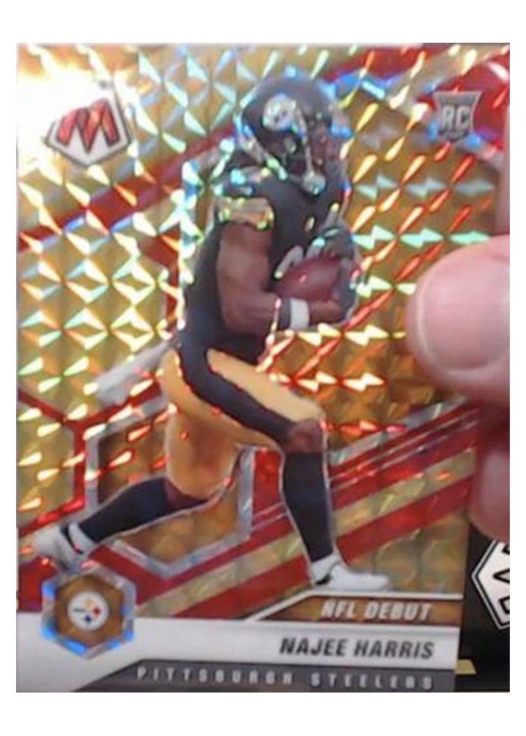 2021 Panini Mosaic Najee Harris #252 card