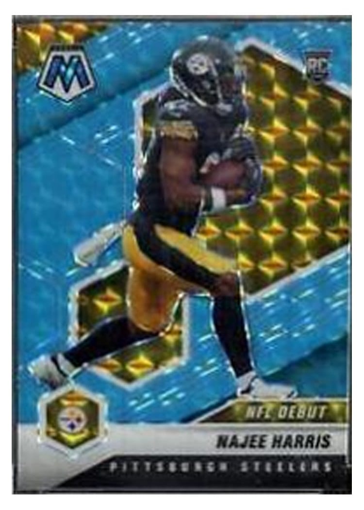 2021 Panini Mosaic Najee Harris #252 card