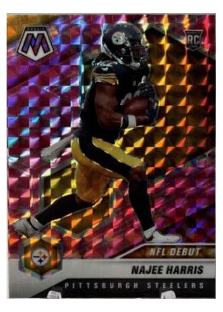2021 Panini Mosaic Najee Harris #252 card