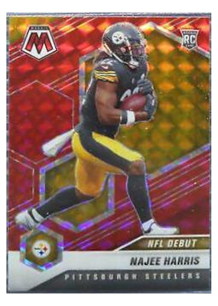 2021 Panini Mosaic Najee Harris #252 card