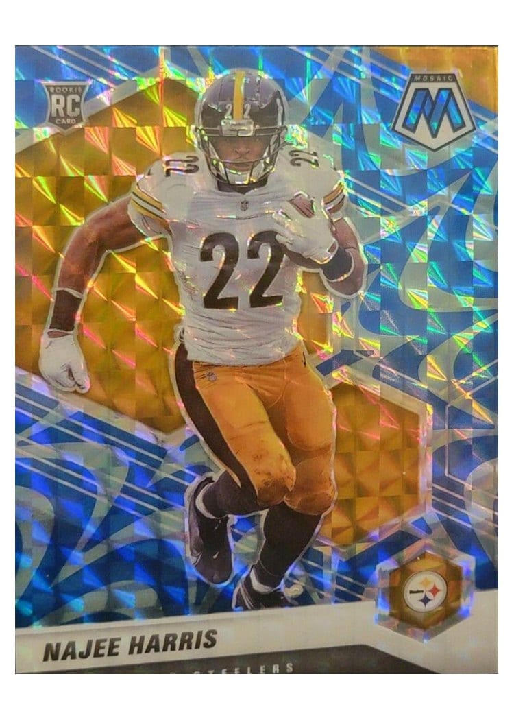 2021 Panini Mosaic Base Set Najee Harris #313 card
