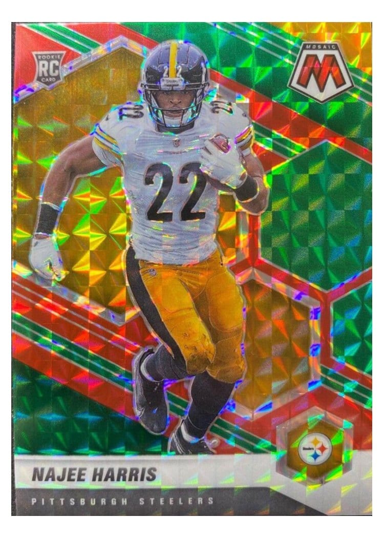 2021 Panini Mosaic Base Set Najee Harris #313 card