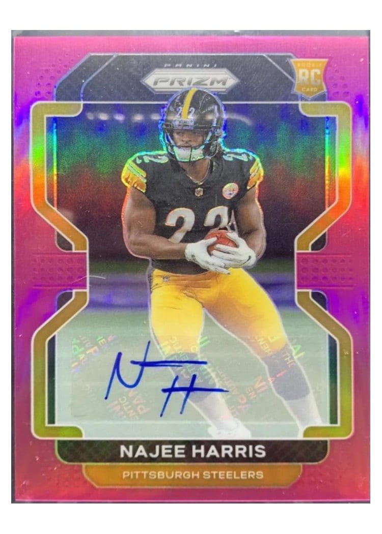 2021 Panini Prizm Base Set Najee Harris #343 card