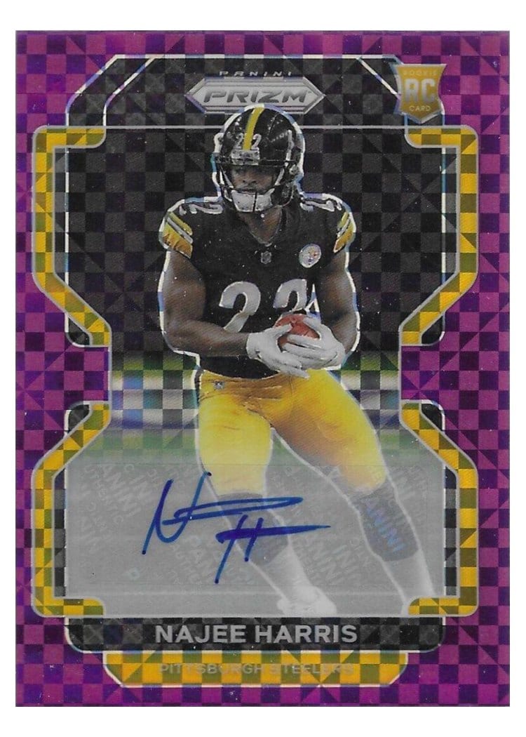 2021 Panini Prizm Base Set Najee Harris #343 card