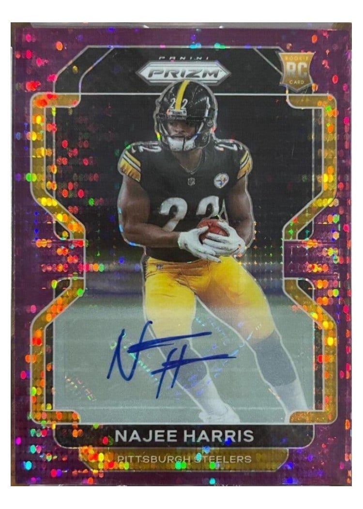 2021 Panini Prizm Base Set Najee Harris #343 card