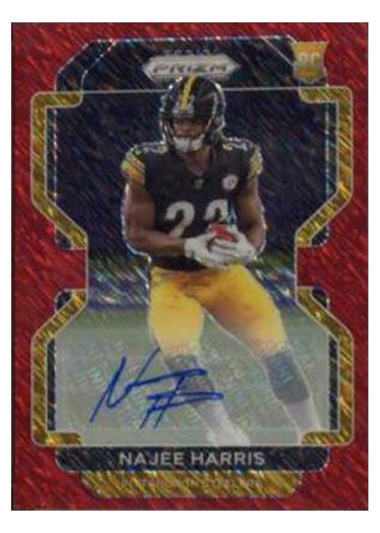 2021 Panini Prizm Base Set Najee Harris #343 card