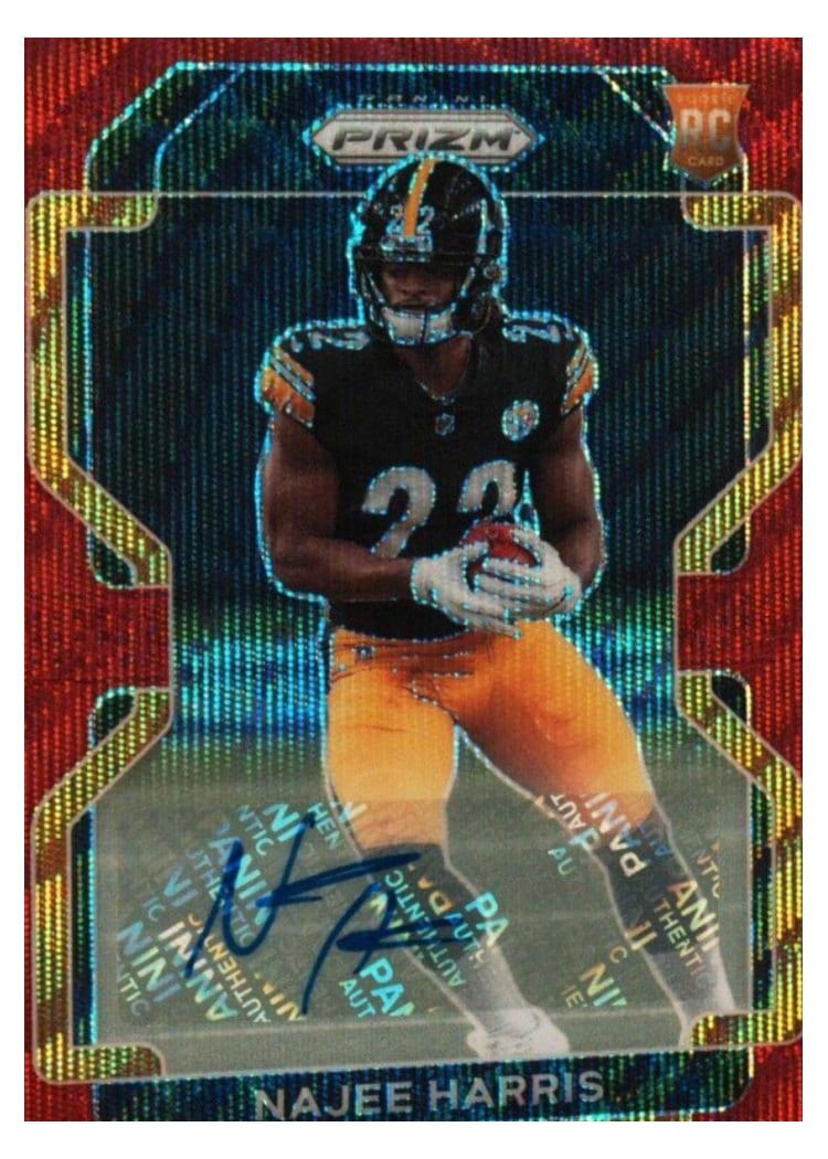 2021 Panini Prizm Base Set Najee Harris #343 card