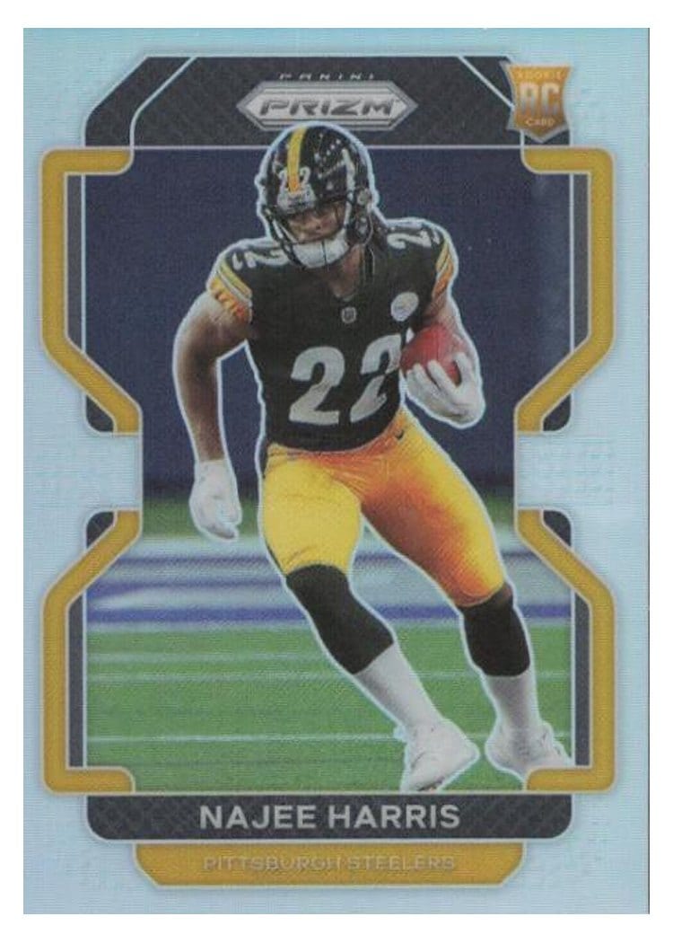 2021 Panini Prizm Base Set Najee Harris #343 card