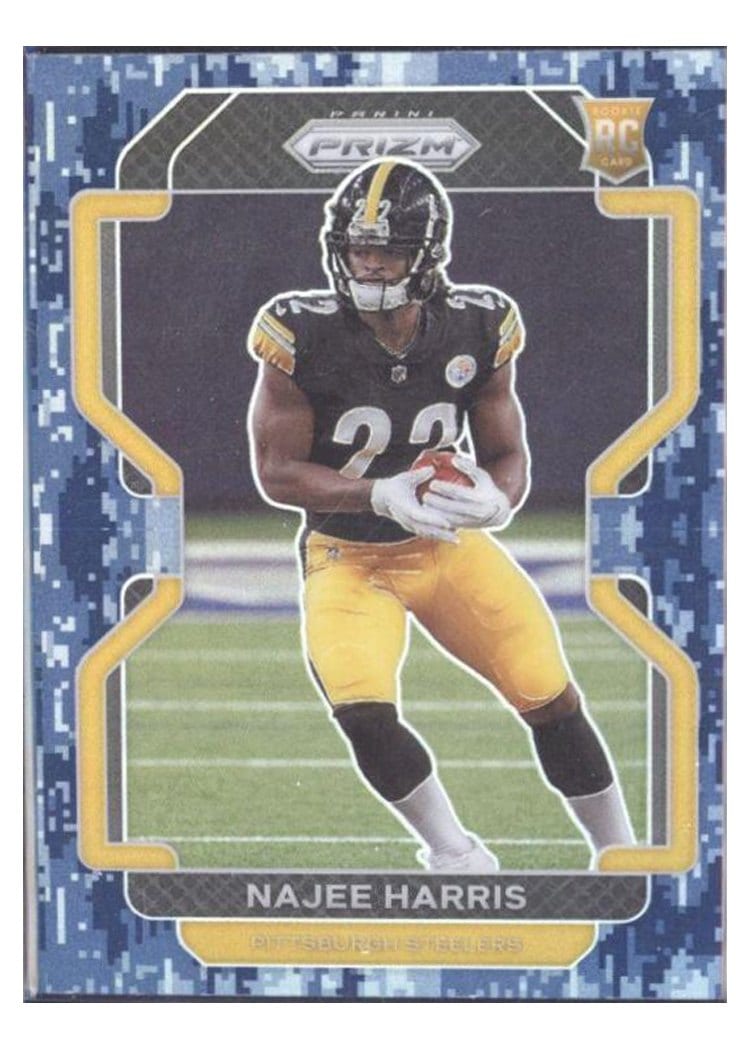 2021 Panini Prizm Base Set Najee Harris #343 card