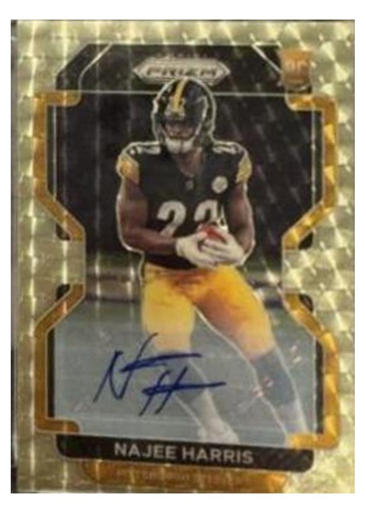 2021 Panini Prizm Base Set Najee Harris #343 card