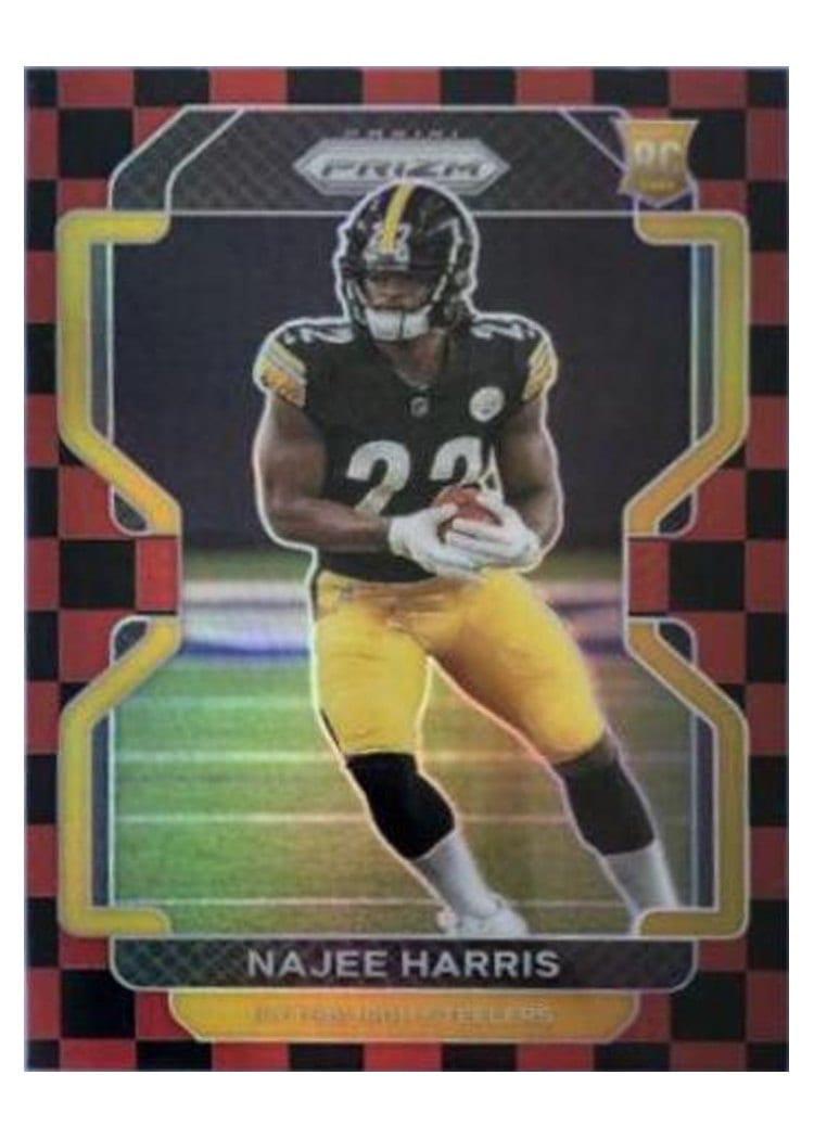 2021 Panini Prizm Base Set Najee Harris #343 card