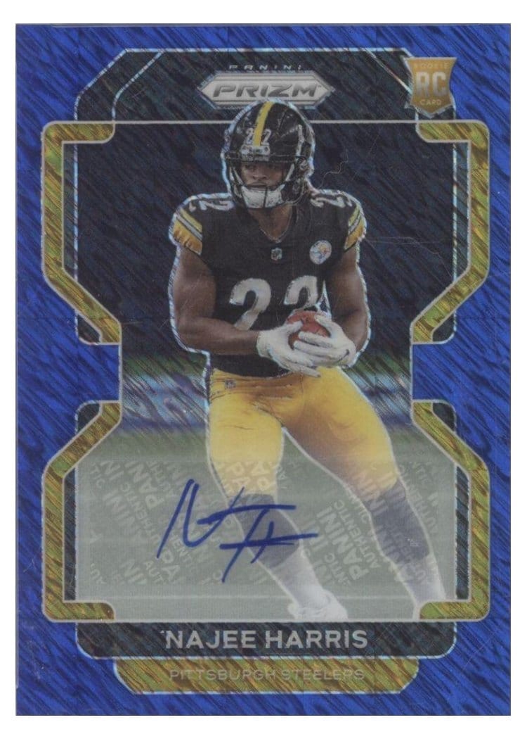 2021 Panini Prizm Base Set Najee Harris #343 card