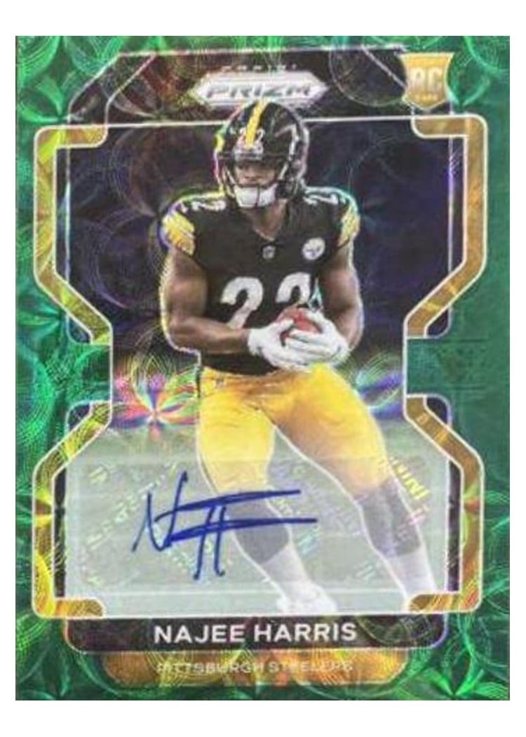 2021 Panini Prizm Base Set Najee Harris #343 card