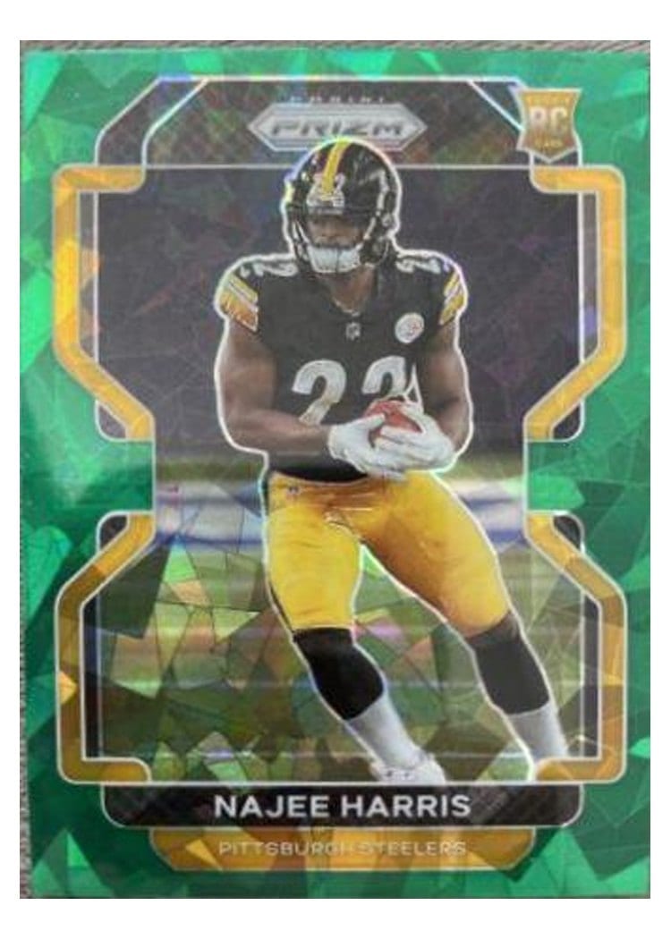 2021 Panini Prizm Base Set Najee Harris #343 card