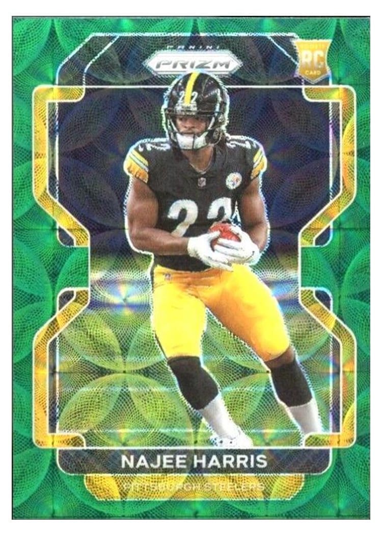 2021 Panini Prizm Base Set Najee Harris #343 card
