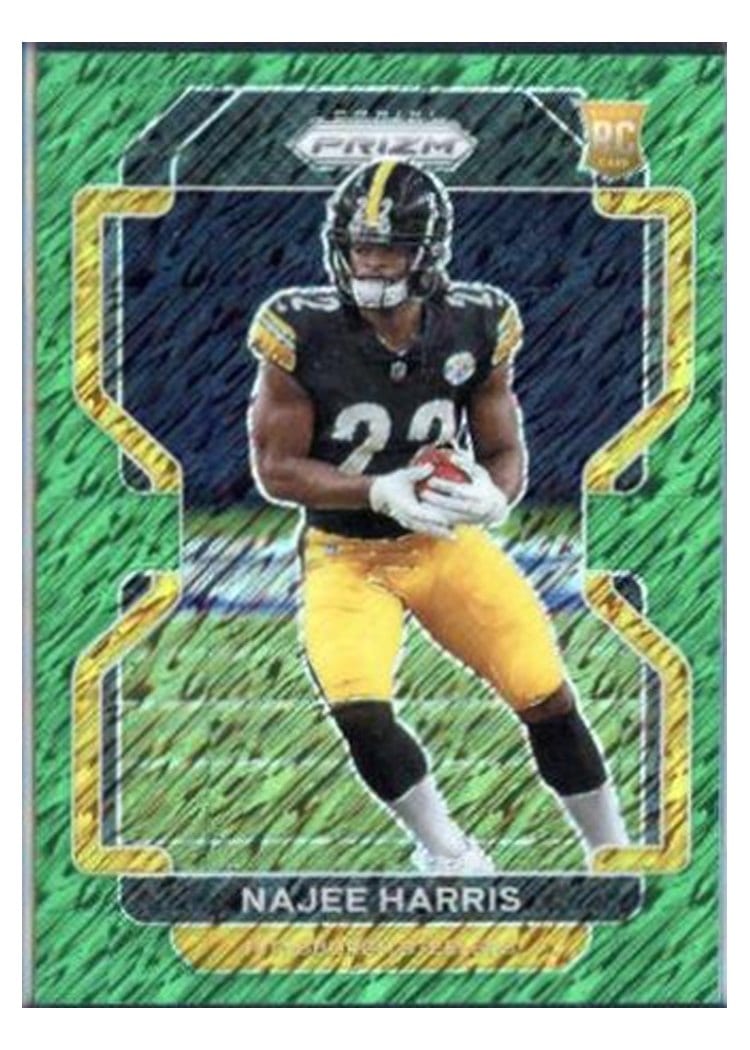 2021 Panini Prizm Base Set Najee Harris #343 card