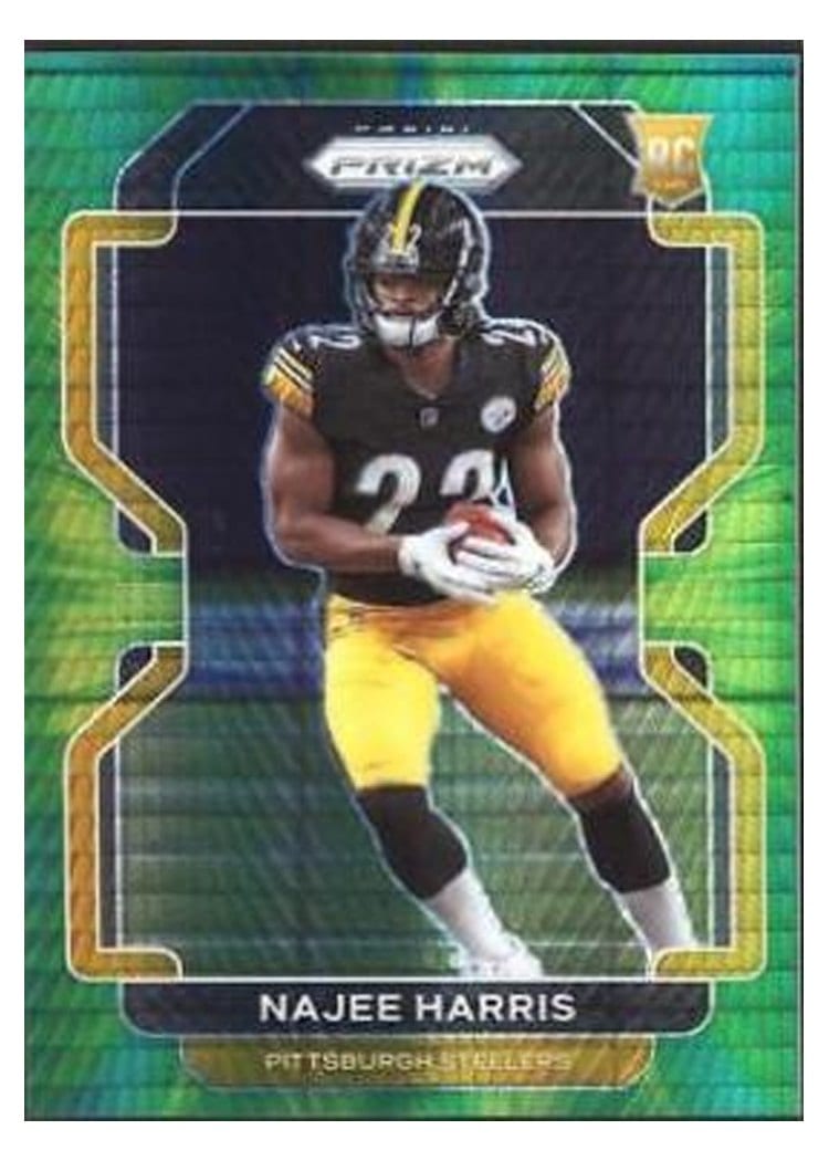 2021 Panini Prizm Base Set Najee Harris #343 card
