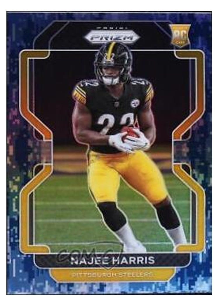 2021 Panini Prizm Base Set Najee Harris #343 card