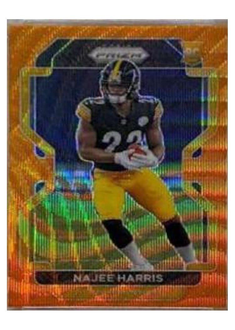 2021 Panini Prizm Base Set Najee Harris #343 card