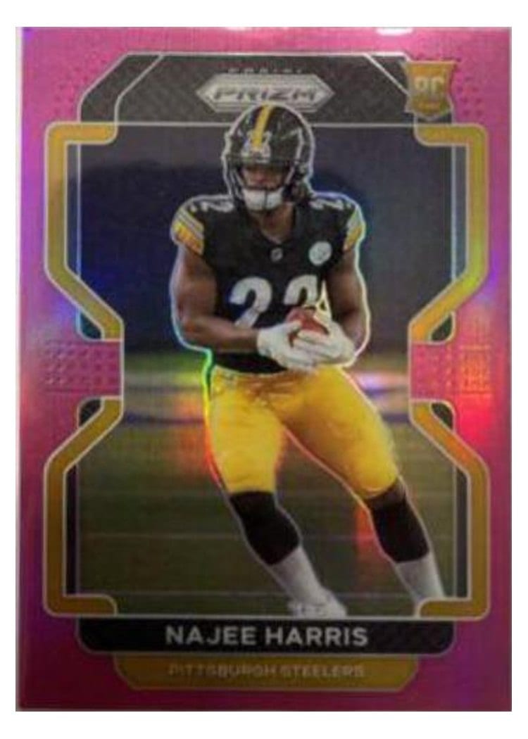 2021 Panini Prizm Base Set Najee Harris #343 card