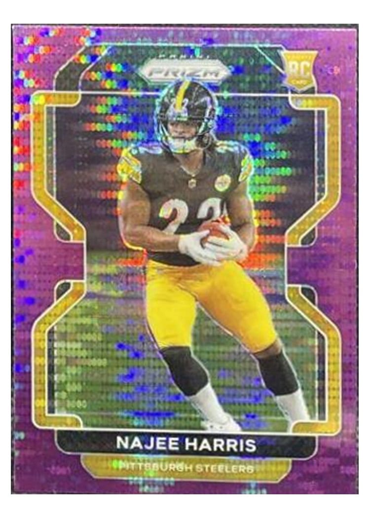 2021 Panini Prizm Base Set Najee Harris #343 card