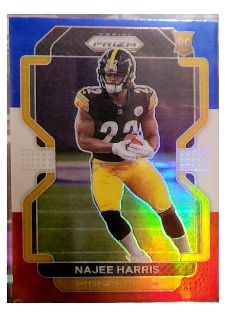2021 Panini Prizm Base Set Najee Harris #343 card