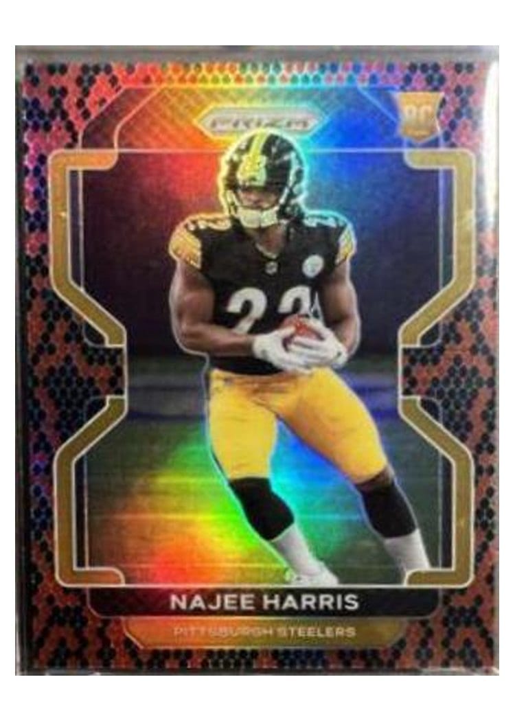 2021 Panini Prizm Base Set Najee Harris #343 card