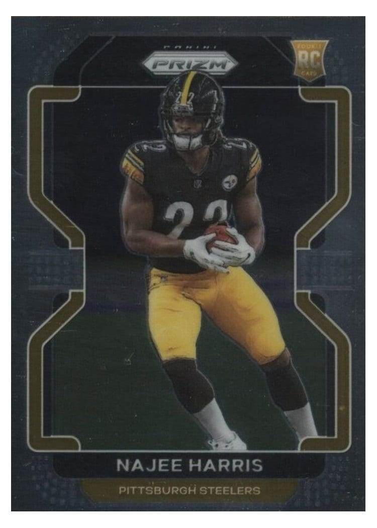 2021 Panini Prizm Base Set Najee Harris #343 card