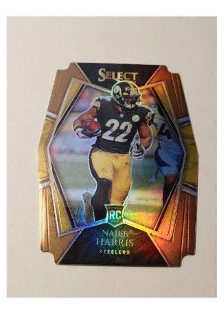 2021 Panini Select Najee Harris Copper Die Cut #153 card