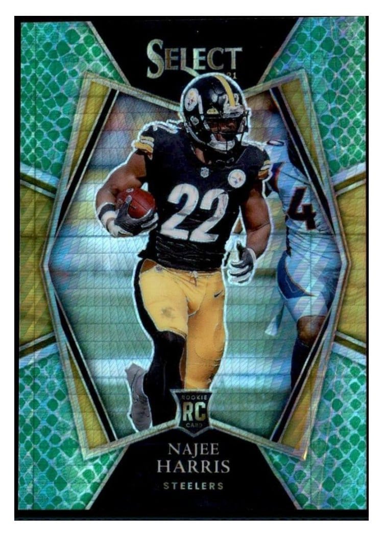 2021 Panini Select Najee Harris #153 card