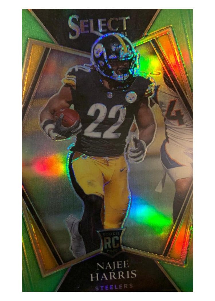 2021 Panini Select Najee Harris #153 card