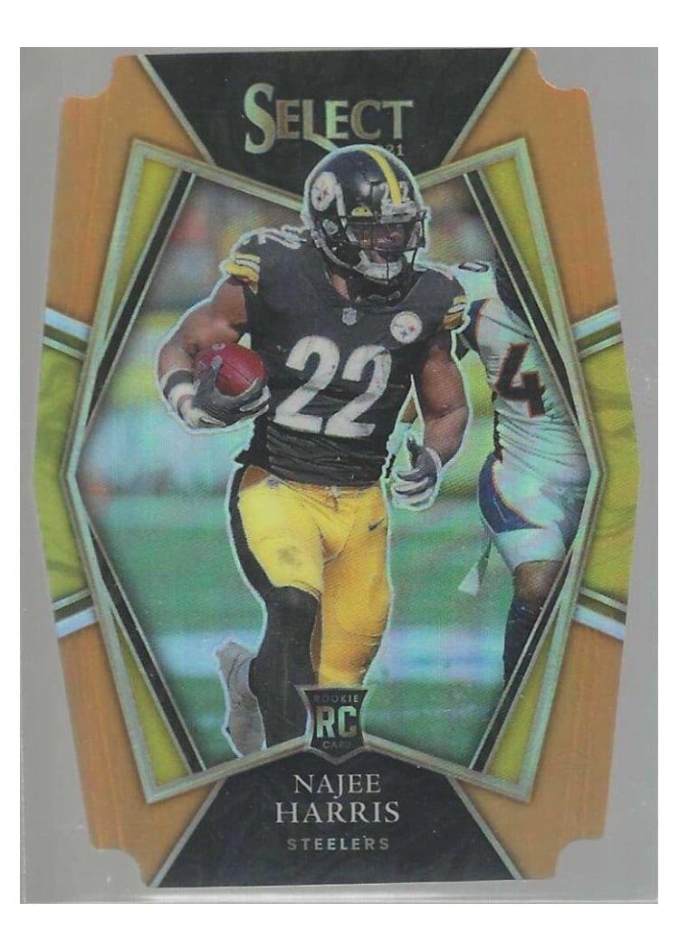 2021 Panini Select Najee Harris #153 card