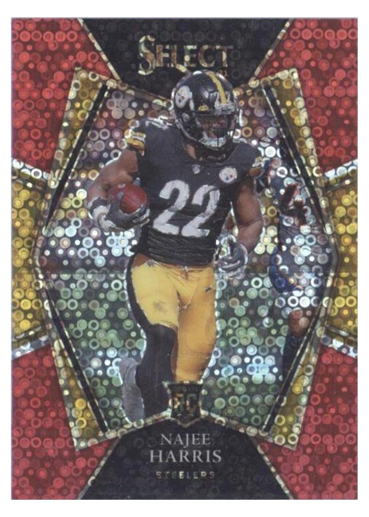 2021 Panini Select Najee Harris #153 card