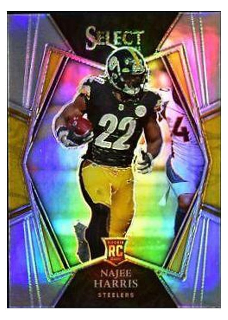 2021 Panini Select Najee Harris Silver #153 card