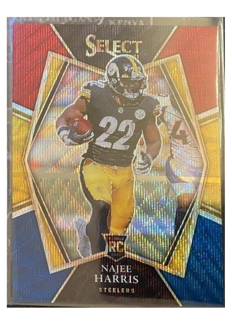2021 Panini Select Najee Harris #153 card