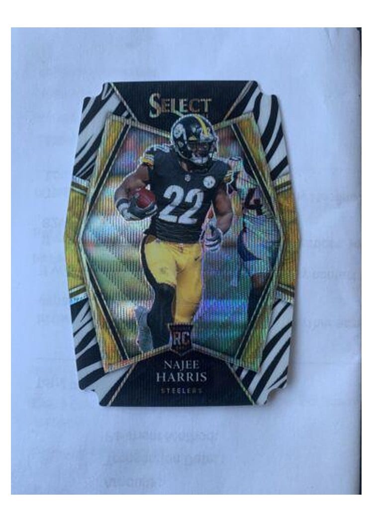 2021 Panini Select Najee Harris #153 card