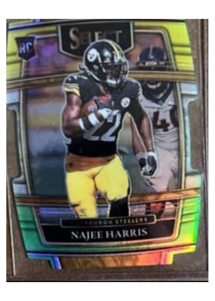 2021 Panini Select Najee Harris #53 card