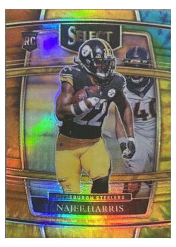 2021 Panini Select Najee Harris #53 card
